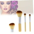 thumbnail image 3 of unbranded 4Ud Brochas De Maquillaje Con Mango De Bambú Y Suaves Para Uso Y Diario, 3 of 8