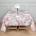 thumbnail image 3 of Pioneer Flower Floral Print Pattern Square Tablecloth,Waterproof Square Table Cover,Wipeable Spillproof Washable Table Cover for Home Kitchen Party Decor 42"X42"(107x107cm), 3 of 6