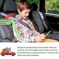 thumbnail image 5 of Ajustador de cinturón de seguridad para niños, ajustador de cinturón de seguridad de automóvil con clip y correa de cinturón de posición para niños, protege el hombro y el cuello del cinturó, 5 of 5