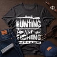 thumbnail image 3 of Jollimate Hunting and Fishing Shirt, Funny Fishing Shirt, Joke Fishing Gift, Fisherman Gifts, 3 of 6