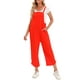 thumbnail image 1 of Monos, Mono de mujer con bolsillos, sin mangas, piernas anchas, monos de talla grande Meterk 3X-grande, 1 of 7
