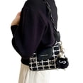 thumbnail image 1 of Women Shoulder Bag Stylish Beautiful Concealed Button Design Ladies Handbag for Office Party, 1 of 8