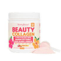 Beauty Collagen-Berry Mix Flavored-Ultimate Beauty Blend with 5 Types of Collagen, Sea Moss, Biotin, Keratin, Hyaluronic Acid, Vitamin C and Probiotics-All Natural, Made in USA -45 Servings