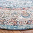 thumbnail image 3 of SAFAVIEH Madison Faris Oriental Area Rug, Beige/Blue, 6'7" x 6'7" Round, 3 of 9