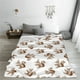 thumbnail image 5 of Balery Retro Squirrel Manta de Felpa Suave y Acogedora – Cobija de Franela Aterciopelada para Cama, Lavable y Cálida para Sofá, Mascotas, Transpirable-50"x40", 5 of 7