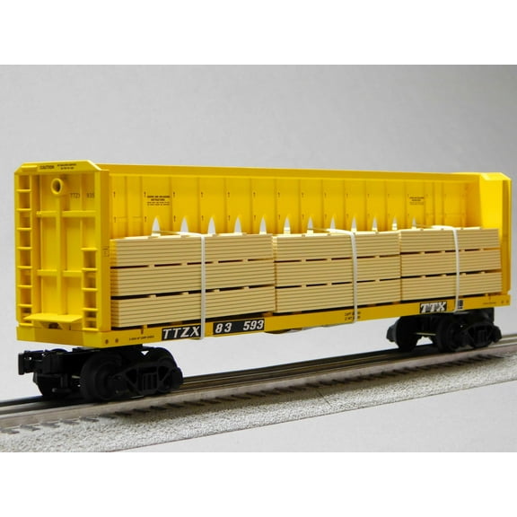 Lionel TTX Standard O CENTERBEAM FLATCAR #83593 O Gauge 2343092