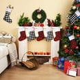 thumbnail image 4 of 6 Bas de Noël Imprimé Buffalo Bas Classiques Décorés Bas de Noël, 4 of 5