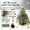 Christmas Tree Set, variant on DIY Beaded Christmas Tree Kit, Complete Handmade Crystal Bead Craft Kit, Holiday Tabletop Decoration for Adults, Festive Christmas Tree Decor Gift