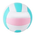 thumbnail image 2 of Voleibol interior oficial tamaño 5 con inflador de cuero PU al aire libre Blanco Sharpla Pelota de voleibol PU Soft, 2 of 7