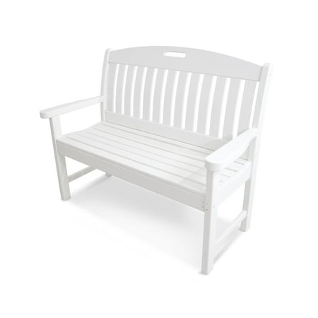 POLYWOOD; Nautical Recycled Plastic Park Bench