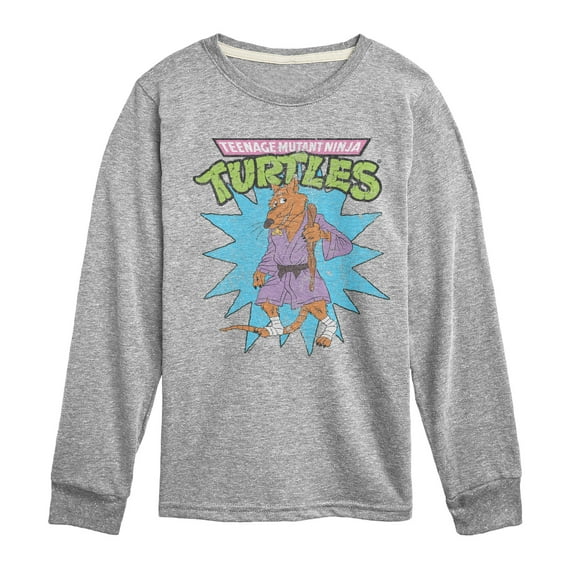 Teenage Muntant Ninja Turtles - Splinter - Toddler And Youth Long Sleeve Graphic T-Shirt