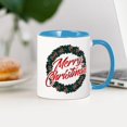 thumbnail image 3 of CafePress - Merry Christmas - 11 oz Ceramic Mug - Novelty Coffee Tea Cup, 3 of 4