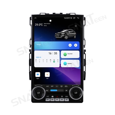 SNATEEN 14.5 inch Carplay Screen/Radio/Multimedia Player for Renault Megane/Koleos 2016-2021 Car Navigation/GPS Upgrade Headunit Android Display 1080P Touch Screen Receiver Replace System
