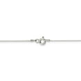 thumbnail image 3 of White Sterling Silver necklace Snake chain 24 in 0.7 mm, 3 of 5