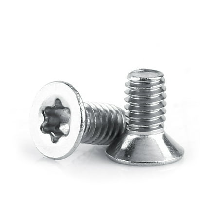 

M2.5 Star Screws Countersunk Flat Head Machine Bolts Pack of 50-piece (M2.5×5)