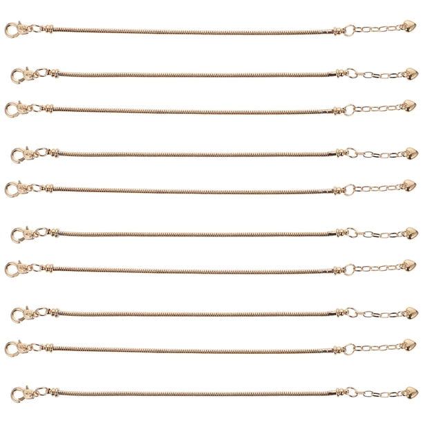 EeaseMX 10 pulseras sencillas para niña, decoración DIY, material para pulseras, joyería, regalos.