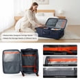 thumbnail image 5 of New York Xpress 32" Softside Large Checked Luggage, Expandable Suitcase with Spinner Wheels, TSA-Approved, Navy , WD8818, 5 of 10