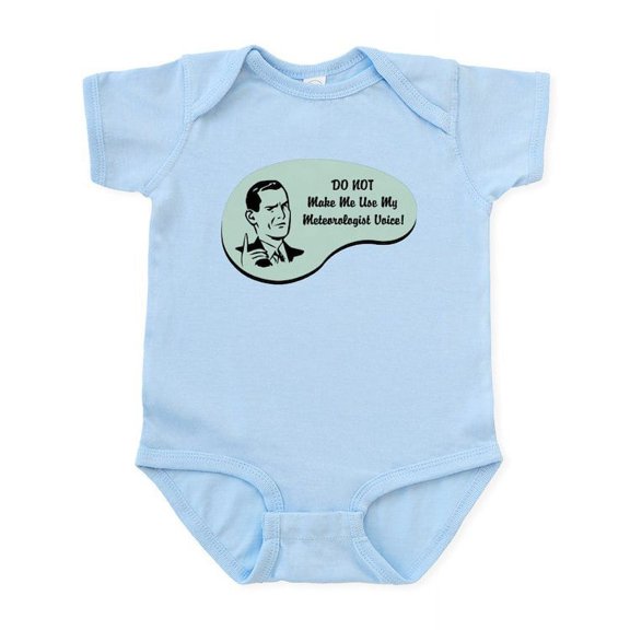 CafePress - Meteorologist Voice Infant Bodysuit - Baby Light Bodysuit, Size Newborn - 24 Months