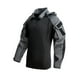 thumbnail image 1 of pstuiky camisa de manga larga para hombre, Camiseta deportiva de manga corta con cuello alto para hombre, color liso, para entrenamiento al aire libre camisetas de hombre xxxl, 1 of 8