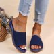 thumbnail image 5 of Nuevos zapatos de mujer, zapatillas de suela gruesa ligeras de poliuretano suave con parte superior tejida con mosca informal para mujer Wmkox8yii ytu2303, 5 of 9