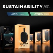 Skullcandy Ounce+ Bluetooth Speaker, IPX7 Waterproof Portable Speaker, 16 Hour Battery, True Wireless Stereo, Nylon Carry Strap