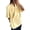 Yellow, variant on Women'S Half Sleeves Summer Suit Blazer Lapel Tuxedos Coat Leisure Casual Jacket Yellow M