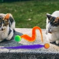 thumbnail image 4 of Cat Interactive Toys Cat Colorful Bouncing Ball Pet Supplies Teasin Puzzle, 4 of 7
