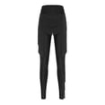 thumbnail image 3 of Doomiva Women's Fringe Latin Dance Pants Professional Dance Trousers Ballroom Practice Dancewear Black XXL, 3 of 5