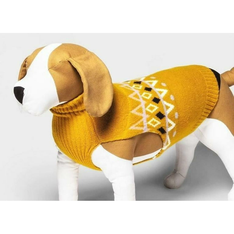 Boots Barkley Dog Sweater Ochre XL Extra Large up to 100 lbs