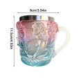 thumbnail image 2 of Iridescent Resin Mug With Sculpted Figure Stainless Steel Interior For Espresso And Cocktails 150ML Capacity, 2 of 3