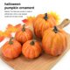thumbnail image 5 of Injueey 7 piezas de decoración de calabaza de espuma Artificial para Halloween, diseño de decoración de escritorio, accesorio de fiesta de Kits de decoración para fiestas Amarillo, 5 of 6