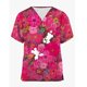 thumbnail image 1 of Women Fashion Short Sleeve V-neck Neck Tops Working Uniform Blouse Shirt Pet Scrubs Costume plus size Disney Mickey Mouse PrintXXXL Gao Jinjia LED, 1 of 2