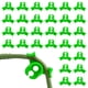 thumbnail image 5 of Monstrate 30 Uds. Clips para fijación de pared de plantas, herramienta esencial para jardinería Vertical y jardines al aire libre Jardín y Patio Blanco, 5 of 6