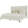 thumbnail image 5 of Bowery Hill Modern Upholstered Queen Bed in Off White Performance Fabric, 5 of 9