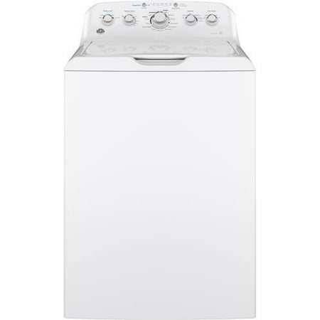 GE GTW465ASNWW 27 Inch Top Load Washer with 4.5 cu. ft. Capacity,...