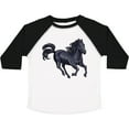 thumbnail image 3 of Inktastic Beautiful Galloping Black Horse Boys or Girls Toddler T-Shirt, 3 of 5
