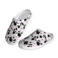 thumbnail image 2 of Xecao Cute Animal with Cow Print Cotton Slippers Fuzzy Warm Cozy Slippers Non Slip House Slippers For Indoor Outdoor Cotton Slippers House Slippers-13, 2 of 7