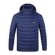 thumbnail image 4 of Ceisia Men's Regular-Fit Hooded Full-Zip 29-Zone Heated USB-Charging Warm Coat Gift, 4 of 7