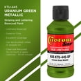thumbnail image 2 of Custom Shop Uranium Green Metallic - True-U Pinstriping Urethane Basecoat Metallic Colors, 1/4 Pint, 2 of 5