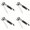Silver 4 Packs, variant on Manual Can Opener Kitchen Tools Steel Can DIY Opener Side Gadgets