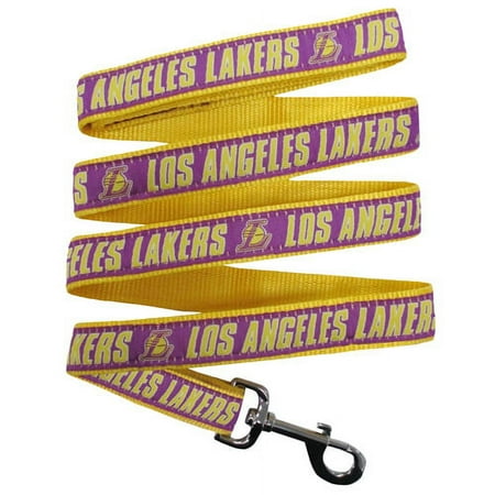 UPC: 0849790011953 | Pets First La Lakers Leash Large Size