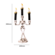 thumbnail image 1 of Velas de Halloween sin llama LED triples y lata de esqueleto Rojo Verde, 1 of 3