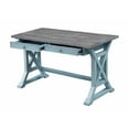 thumbnail image 4 of Coast To Coast Imports Bar Harbor II Solid Wood Cream 2-Drawer Writing Desk, 4 of 10