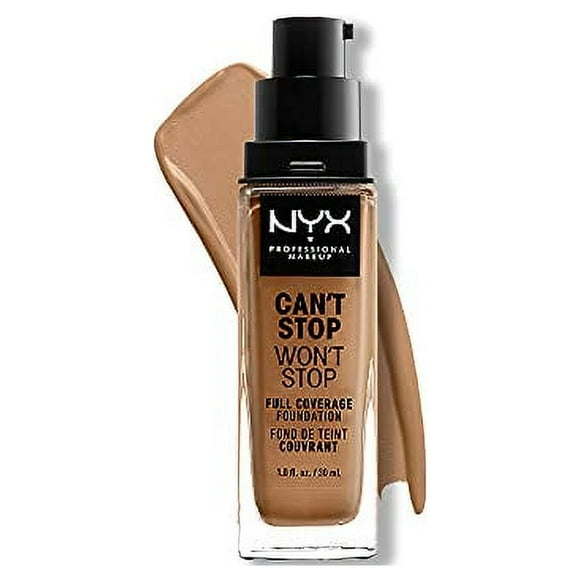 Base de maquillaje NYX PROFESSIONAL MAKEUP Can't Stop 45 tonos