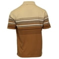 thumbnail image 3 of Gioberti Mens Striped Polo Shirt with Pocket - Yarn Dye, 3 of 3