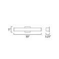thumbnail image 2 of ET2 Lighting - Baritone - 30 Inch 30W 1 LED Bath Vanity, 2 of 2