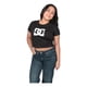 thumbnail image 3 of Playera Dc Shoes Mujer Dc Big Logo Crop Negro Dcfw24ct101 negro S, 3 of 5