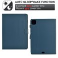 thumbnail image 3 of GSFY Case for 2024 iPad Air 11 Inch 6th Gen (M2), Smart PU Leather Wallet Stand Protective Cover Auto Sleep Wake for iPad Air 11 6th/ iPad Air 10.9 4th &5th/ iPad Pro 11 (2018-2022), Dusty Blue, 3 of 7