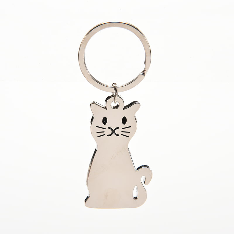 Personalised BIRTHDAY Gift Cat keyring for Mum Friend Daughter Sister Nanny #4 