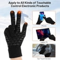 thumbnail image 2 of SNNROO Gants Chauffants Électriques USB pour Mains Écran Tactile Ajustables Gants d'Hiver pour Hommes et Femmes Gris, 2 of 8